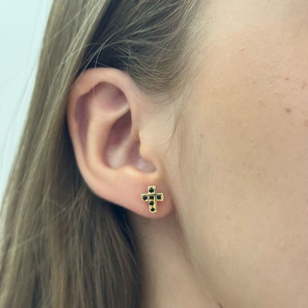 Topos De Dama Con Diseño De Cruz