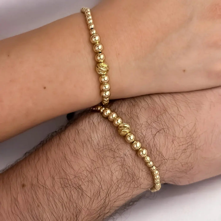 Manillas Para Parejas De Estilo Full Balines