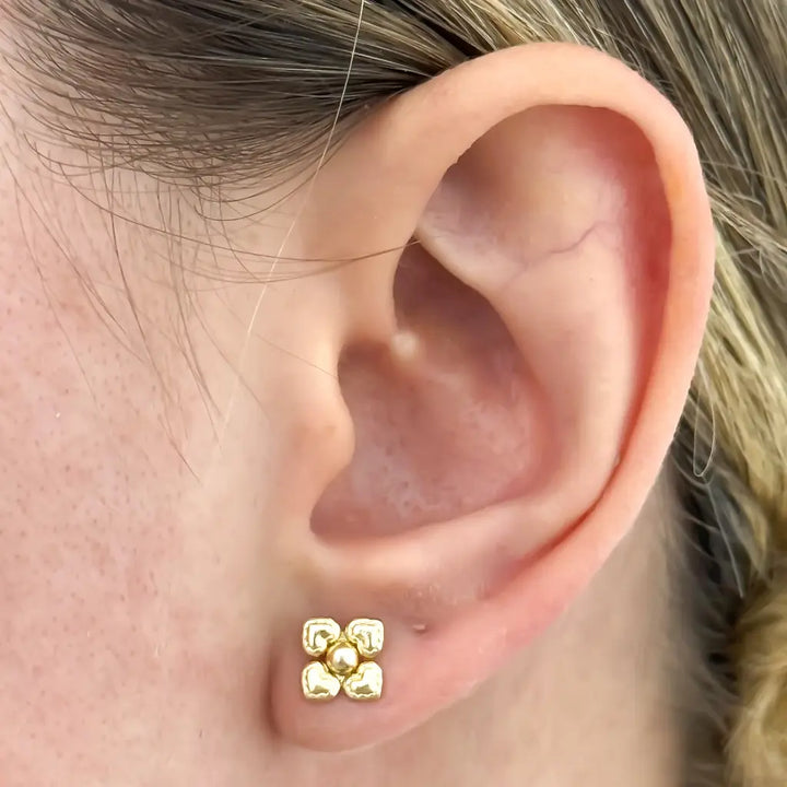 Topos De Seguridad De Dama De Flor De Corazones + Envío Gratis