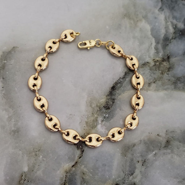 Esclava De Caballero De Tejido Gucci de 20cm-8mm De Grosor